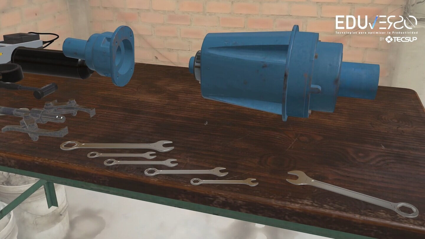 cambio de rodamientos de bomba centrifuga hidrostral I10k